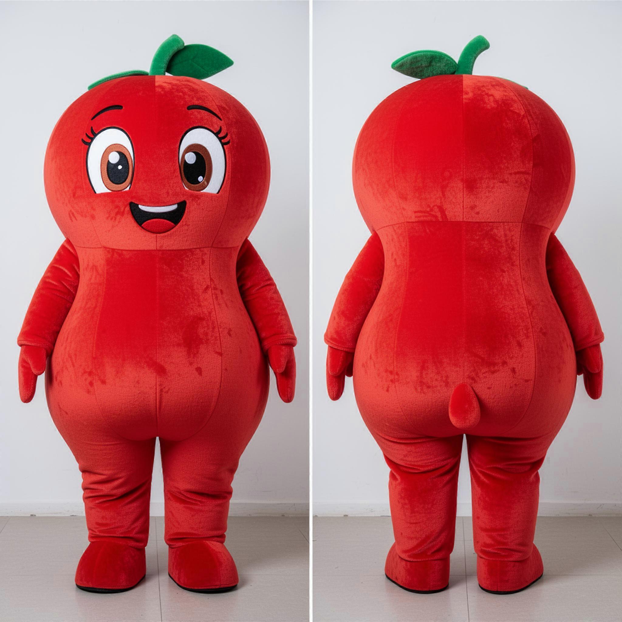 MASTICOT Crimson Round Melon Mascot