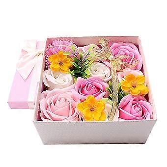 Artificial Soap Rose Gift Box Containing Flower Soap for 1Pcs