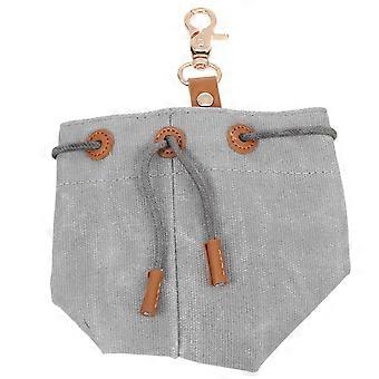 Portable Treat Bag Canvas Treat Holder for Outdoor