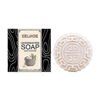 Longsheng Rice Water Soap Shampoo Soap Moisturizes Cleansing Nutritious Free Fr