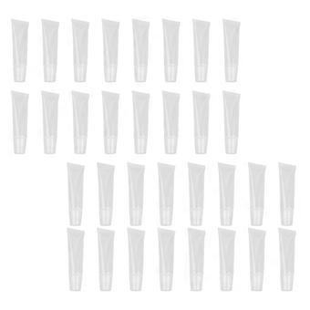 Lip Balm Tube Lip Gloss Tubes for Travel Use 60Pcs White Empty Containers