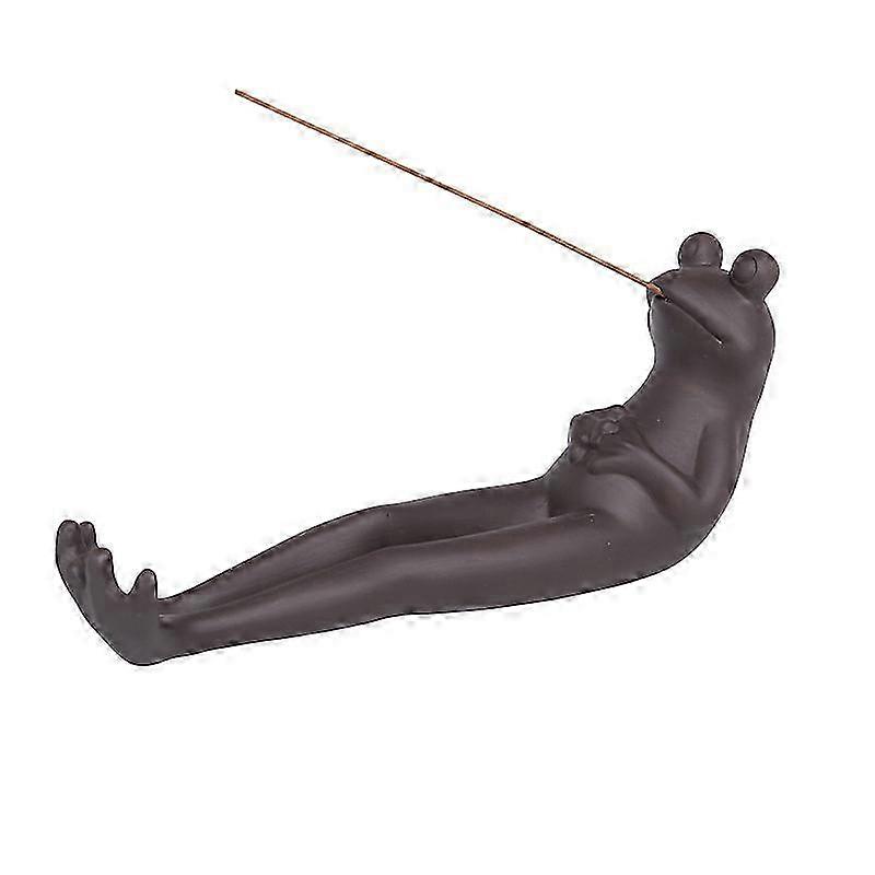 Ceramic Frog Incense Holder Ash Catcher