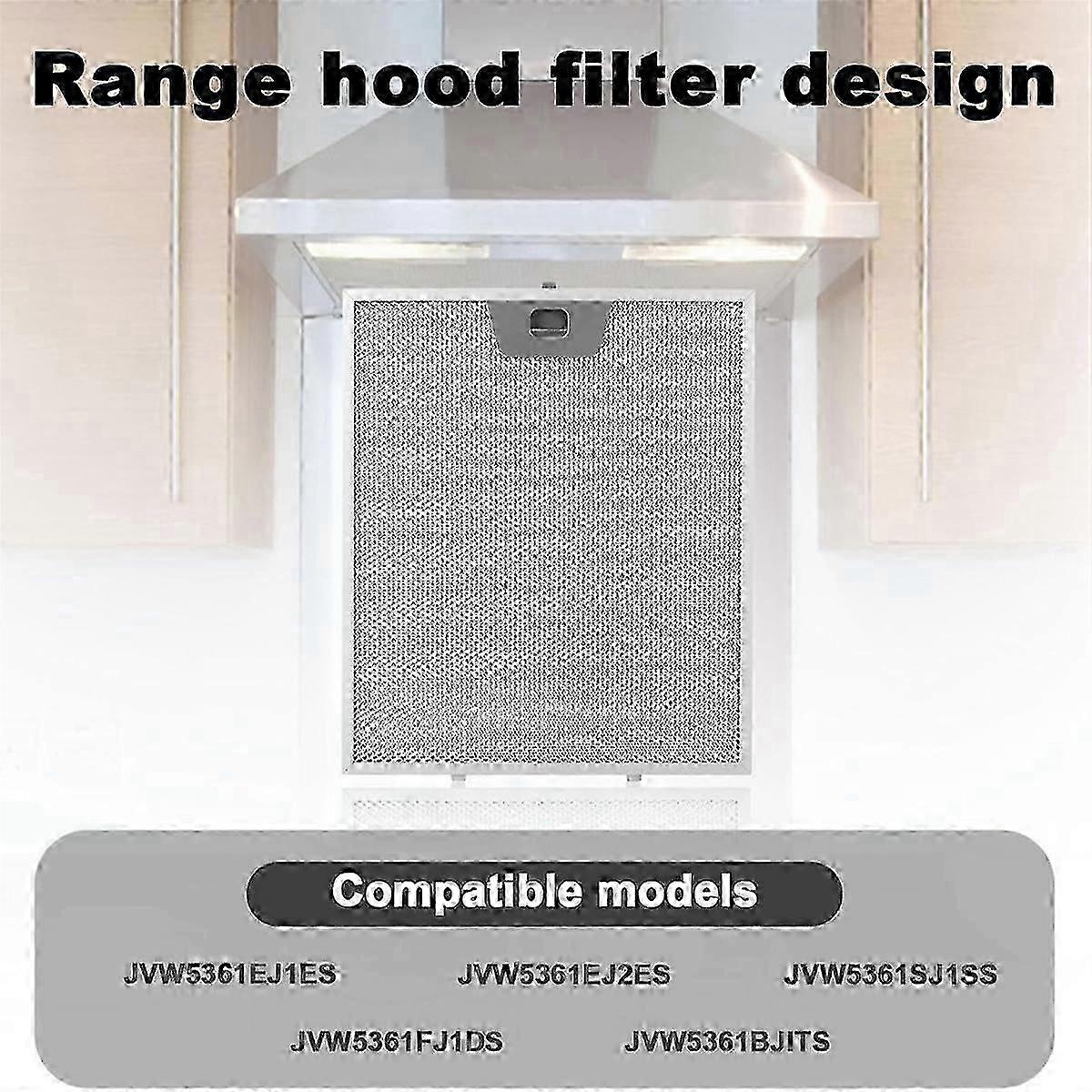 Polished Aluminium Grease Filter Pack