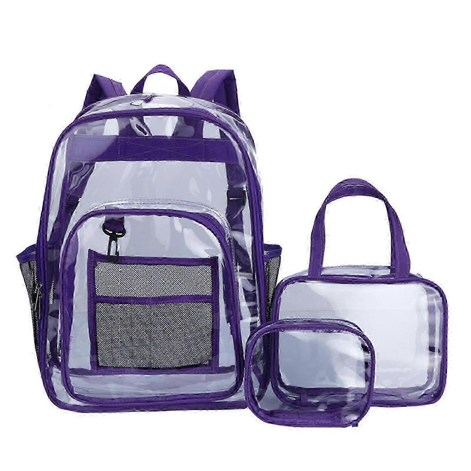 Clear Large-Capacity Outdoor Backpack