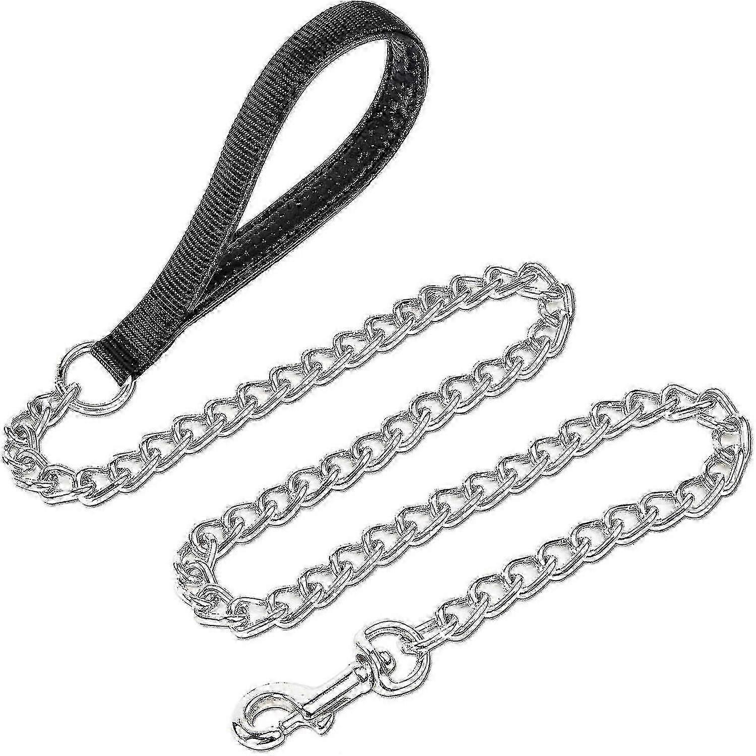 Professional Chew Proof Chain Leash 4 Foot