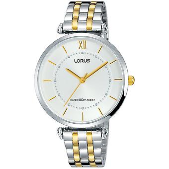 Lorus kobieta kwarcowy Analog damski zegarek ze stali nierdzewnej bransoletka RG295MX9