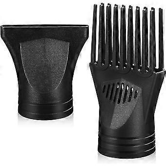 2 pezzi, beccuccio di ricambio per asciugacapelli, accessorio universale per diffusore di aria per asciugacapelli, pettini-beccuccio per asciugacapelli, accessori per la cura dei capelli, strumento per lo styling.