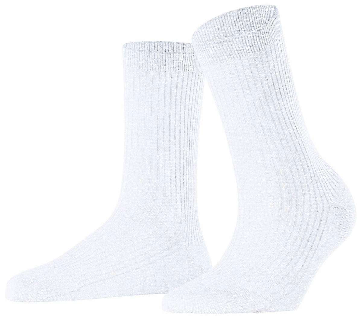 Falke Shiny Rib Socks - White