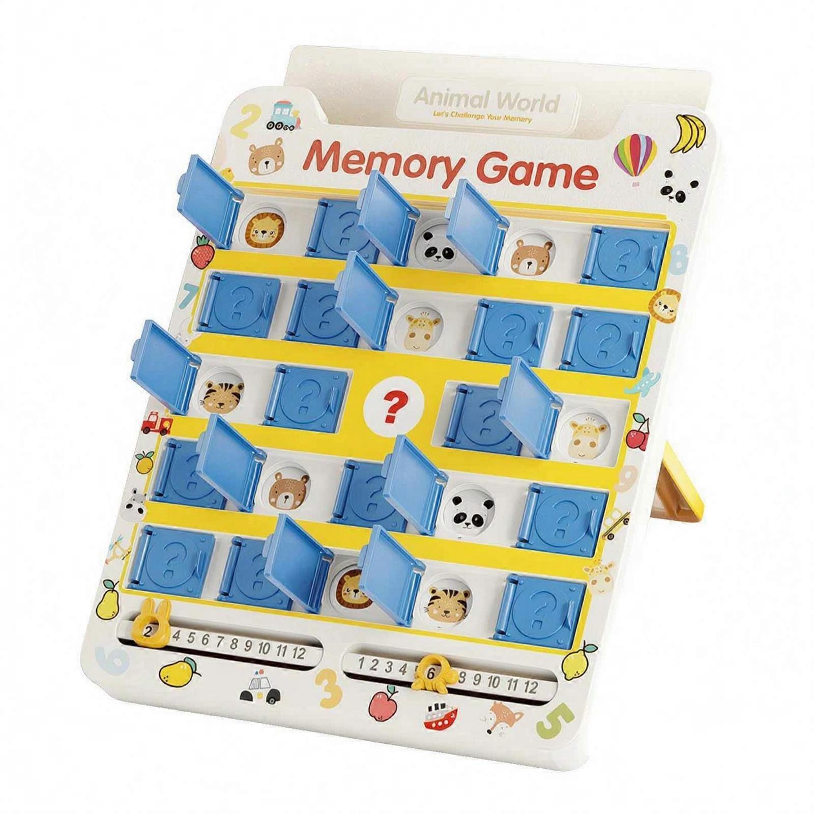 Animal Memory Game Fold-out Learning Toy Tabletop