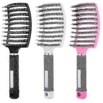 Wet Curly Hair Comb Detangling Hair Brush Women Scalp Massage Comb Bristle Fluffy Salon Hairdressing Combs Barber Styling Tools