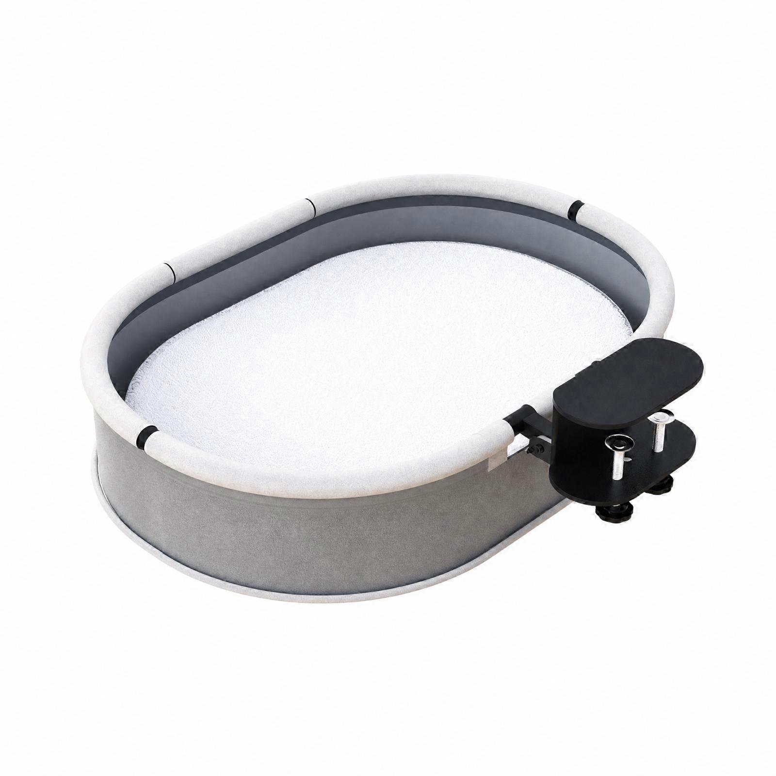 Desktop-Mounted Cat Bed Easy Installation for Home Office