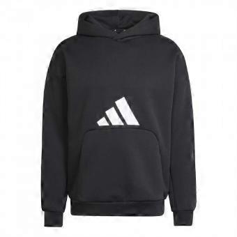 Adidas Mens Future Icons 3 Bar Logo Regular Hoodie