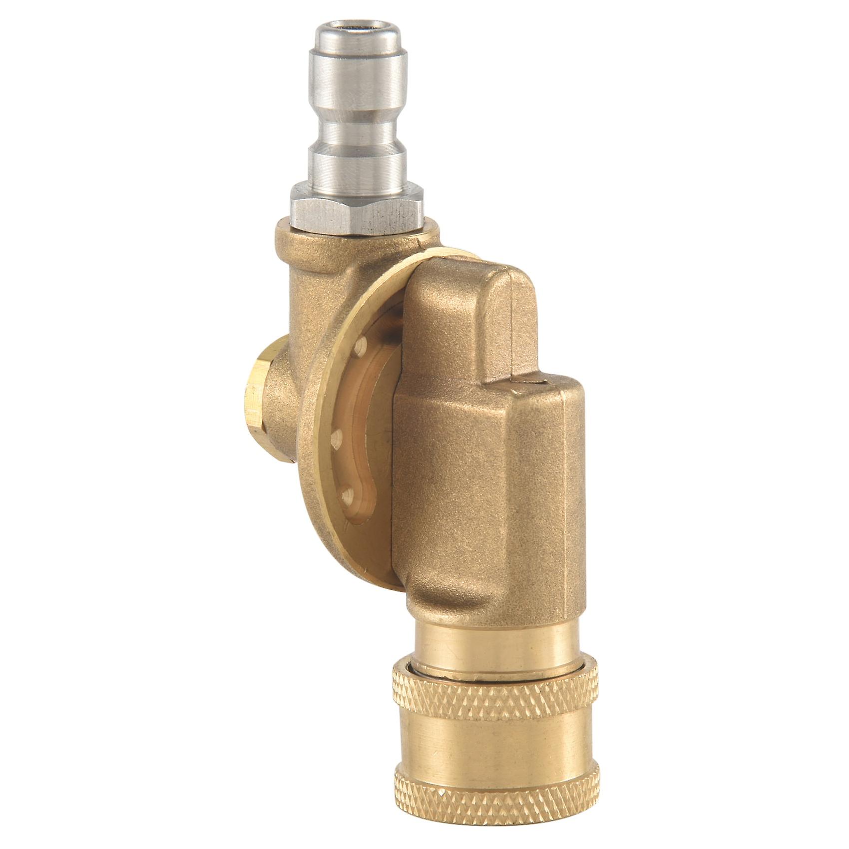 Pivoting Coupler for Pressure Washer Nozzle, Gutter Attachment for Gutter Cleaning, 240 Degree, 450