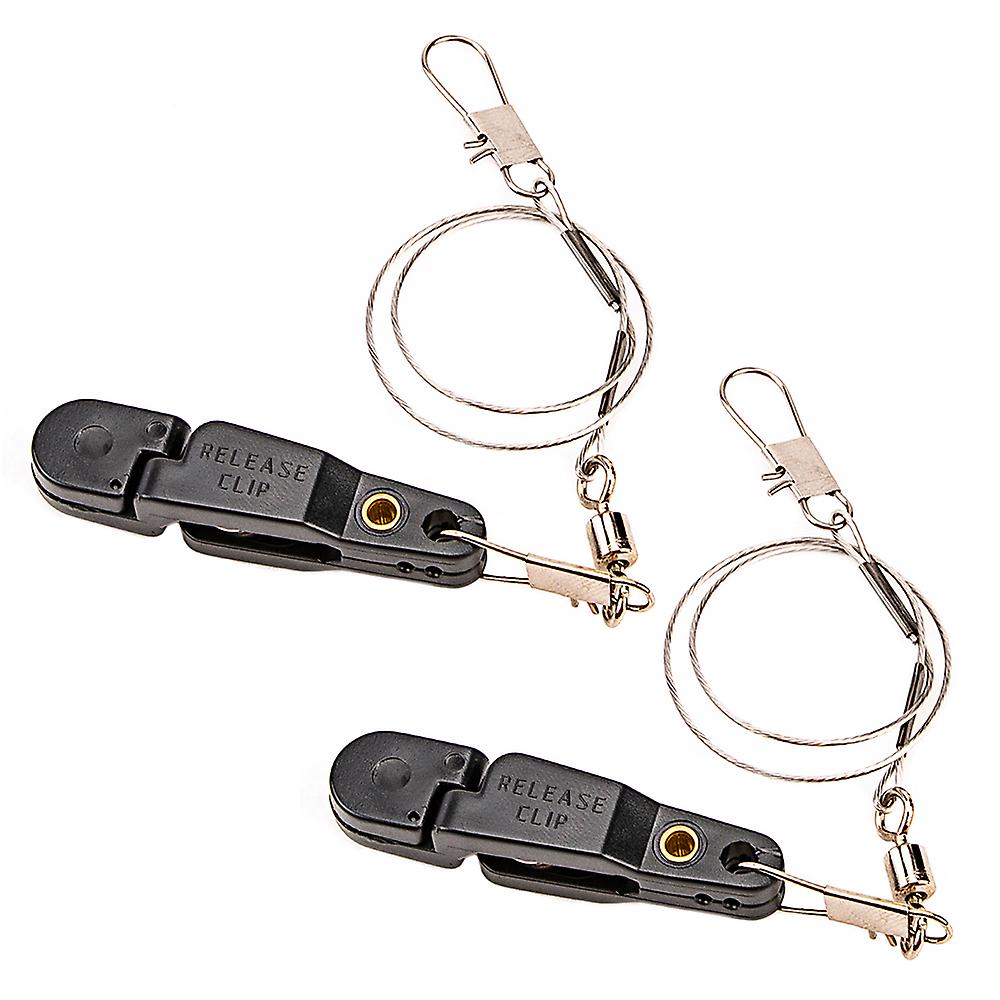 2pcs Línea de pesca Release Snap Release Clip Offshore Planer