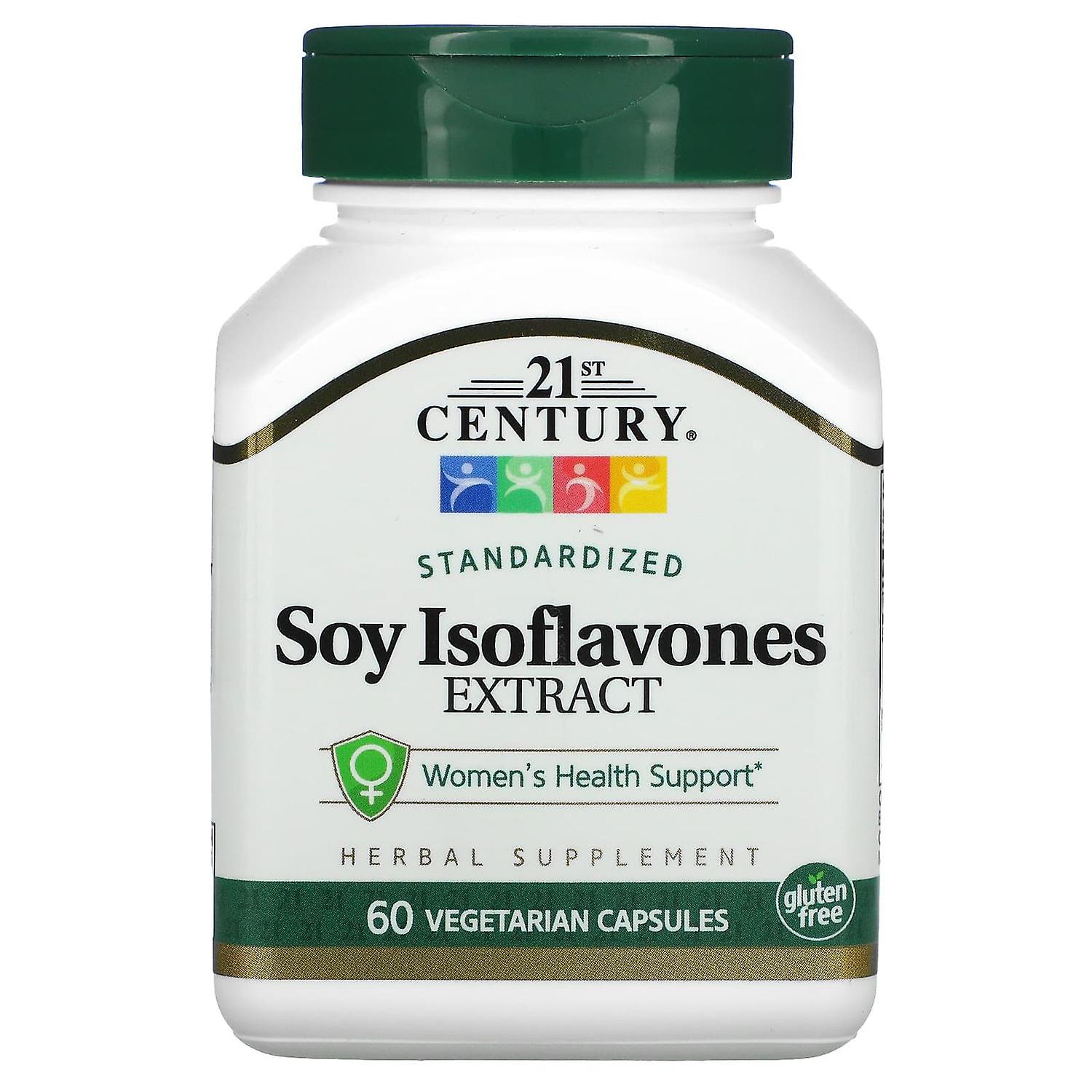 21st Century, Standardized Soy Isoflavones Extract, 60 Vegetarian Capsules