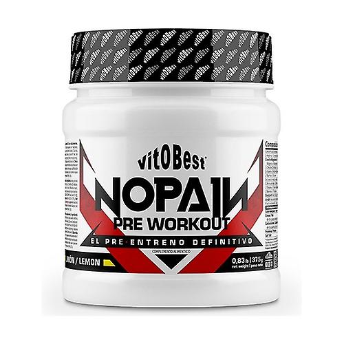 Nopain pre-workout 375 g of powder (Lemon)
