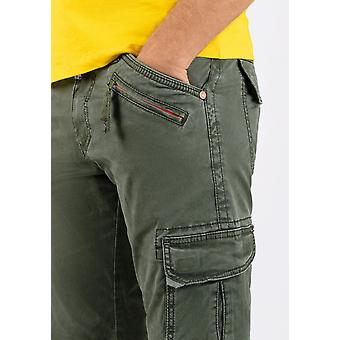 Timezone Regular Rogertz Pantaloni Eleganti da Uomo, Nero, 29W x 30L