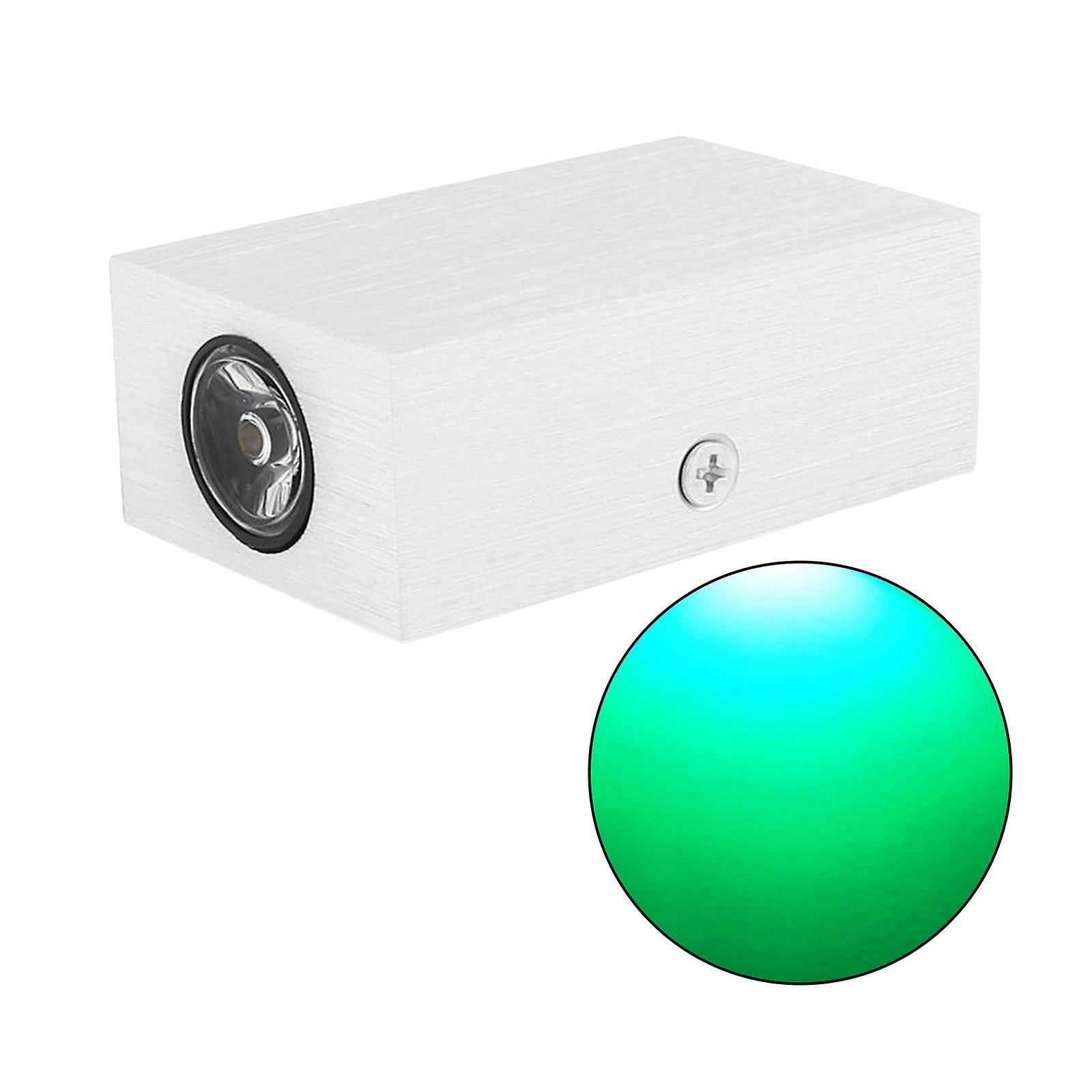 LED Wall Light Up Down Lamp Sconce Lighting Bedroom Fixture Green Light