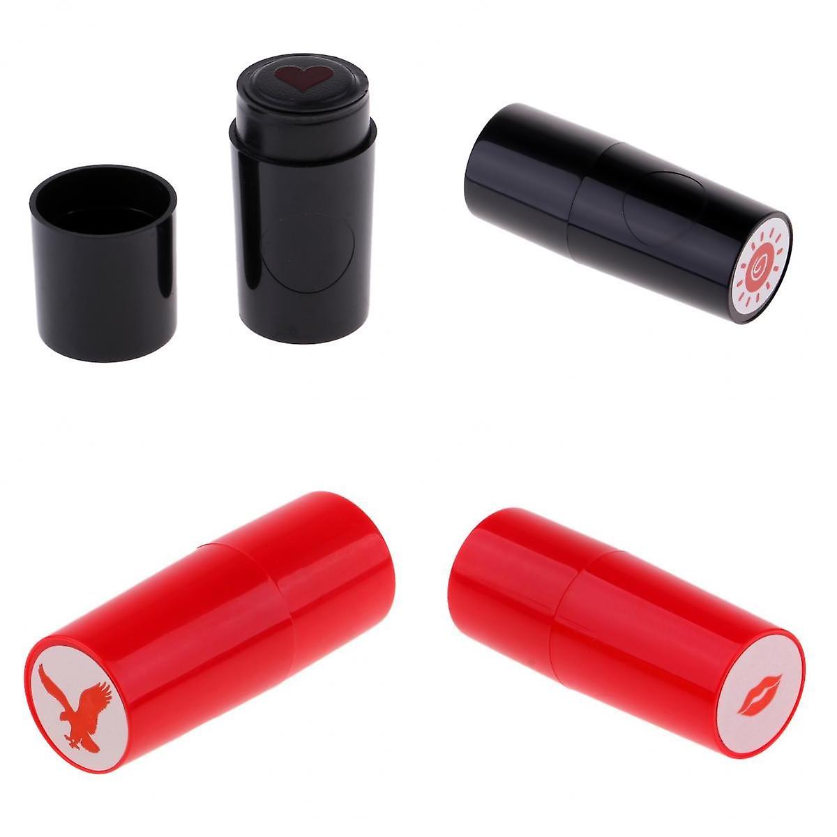 4x Colorfast Quick-dry Golf Ball Stamp Stamper Marker Eagle Sun Heart Eagle