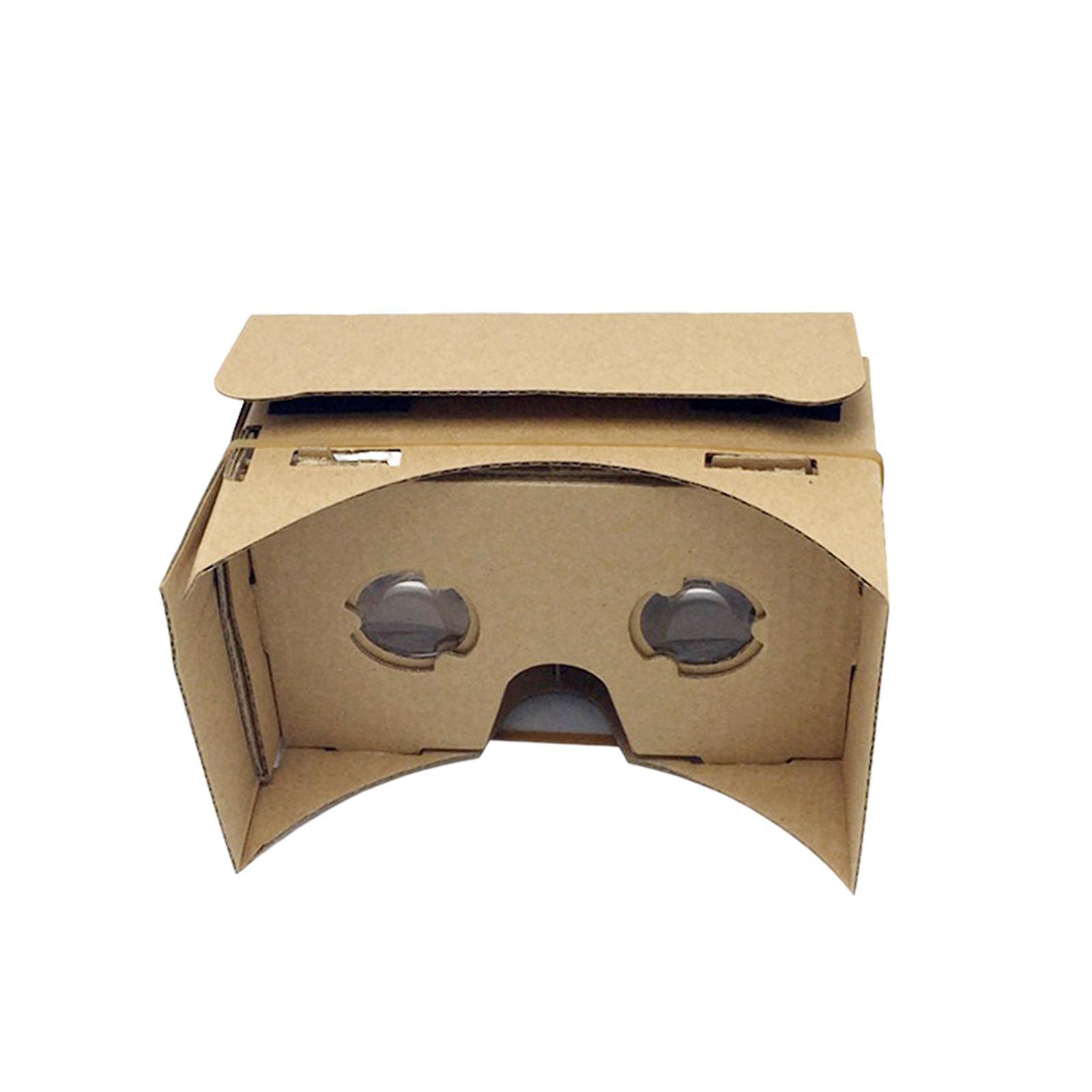 DIY Cardboard for Google Virtual Reality Glasses with 3D Optical Lens Box
