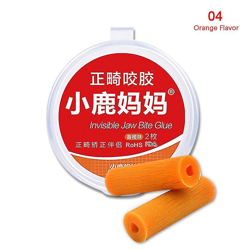 2pcs Tooth Chew Aligners pour Tooth Invisible Orthodontic Silicone Stick
