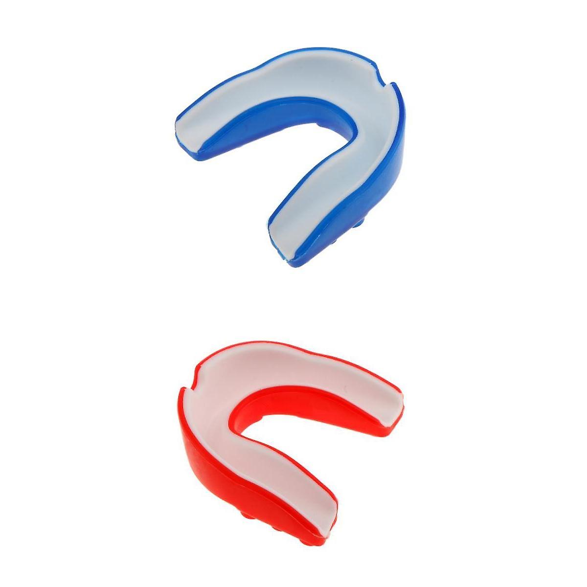 2 Silicone Alignment Mouth Guards Boxing MMA Teeth Protector Gum Shield