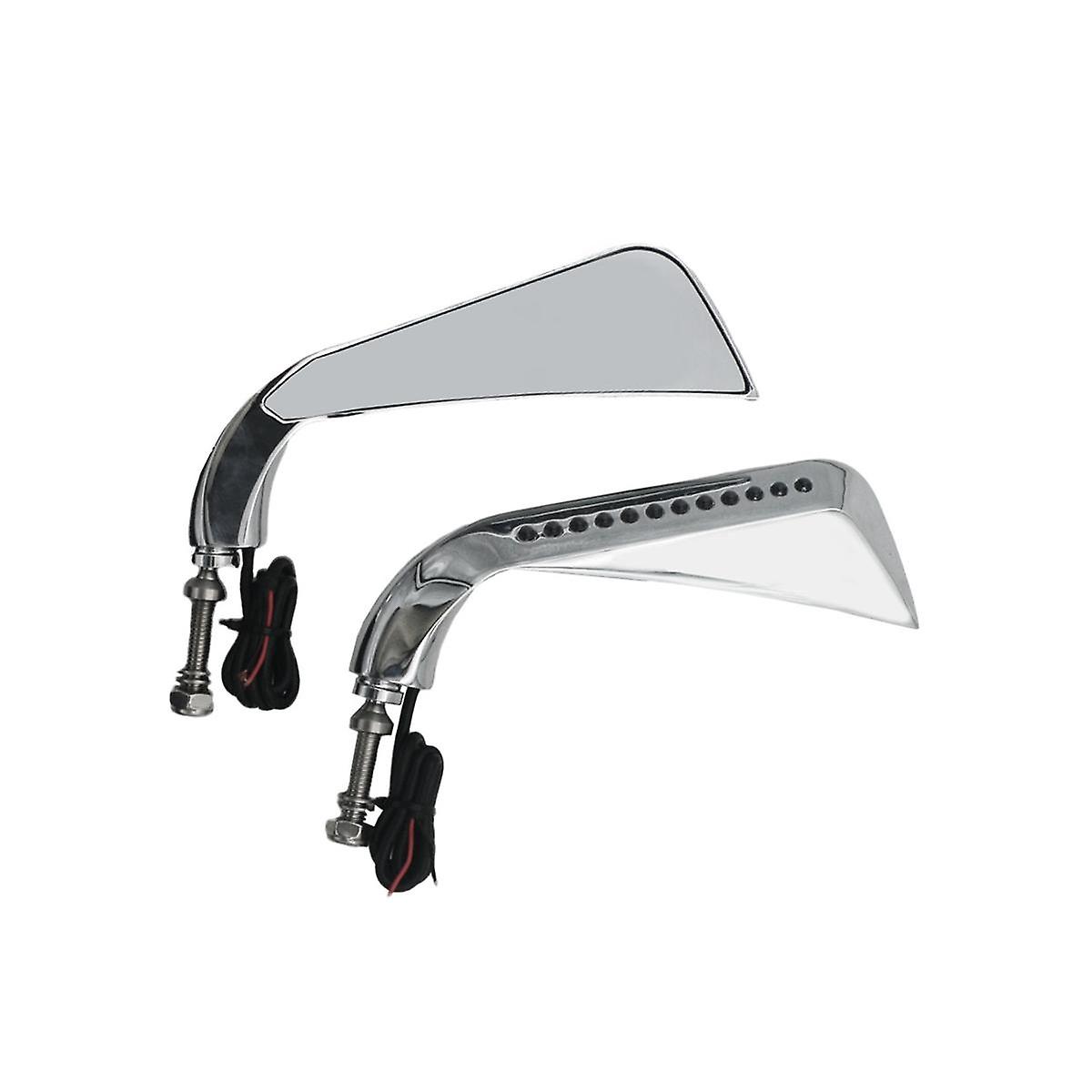 Designed for Motorcycle Accessories Reflectors LED Rear View Mirrors Electroplating