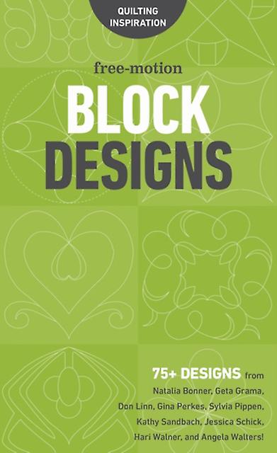 Freemotion Block Designs Spiralbunden Bok