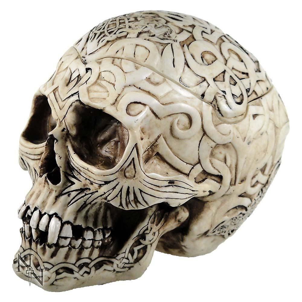 Skull Box With Celtic Patterns Home Decor Decals