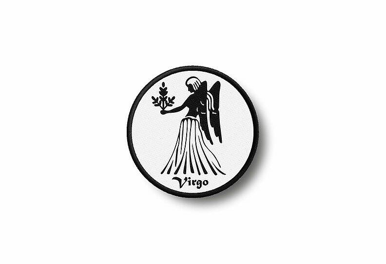Patch Badge Ecusson Brode Prints Thermocollant Virgin Zodiac Sign
