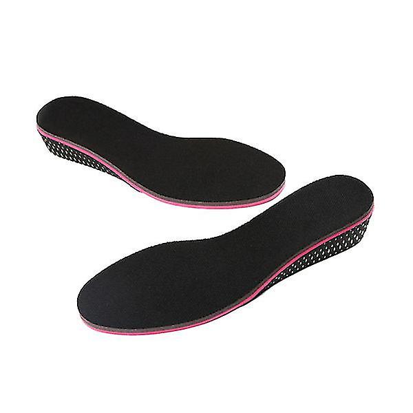 One Pair Of 5cm Height Increase Insole Heel Inserts Invisible Shoe Lifts Shoe Elevator Inserts For M