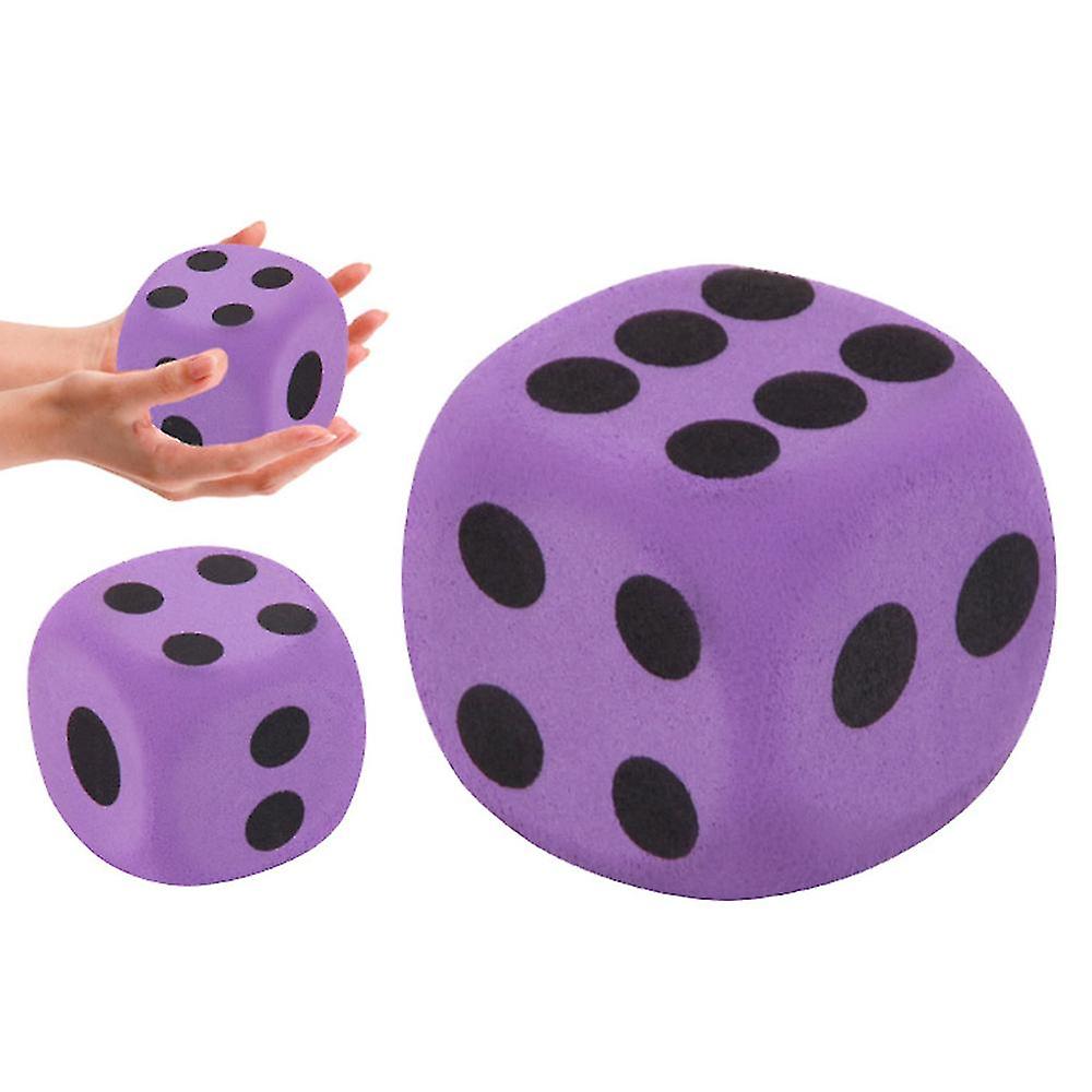 Large Eva Foam Dice 38cm Game Color Dice Number Dice Color Words Eva Sieve Children's Toys