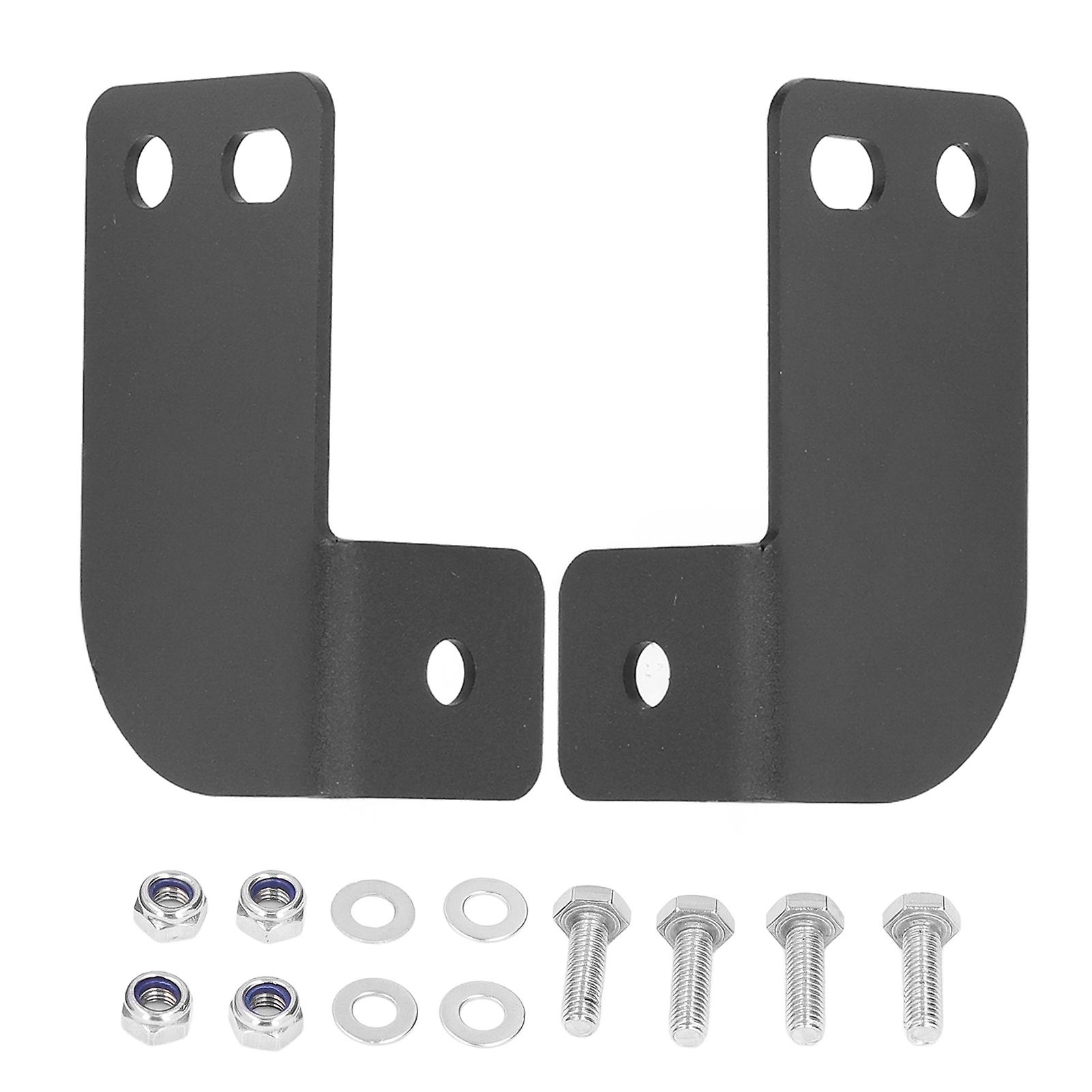 Rear Roof Pillar Roll Cage Bar LED Pod Light Mounting Bracket Replacement for Polaris Ranger 2013‑2021