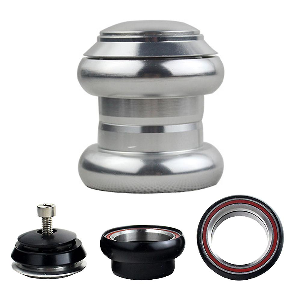 1 σετ ακουστικά ποδηλάτου 34mm με επάνω κάλυμμα χωρίς σπείρωμα κράμα αλουμινίου MTB ακουστικά ποδηλασίας μέρη