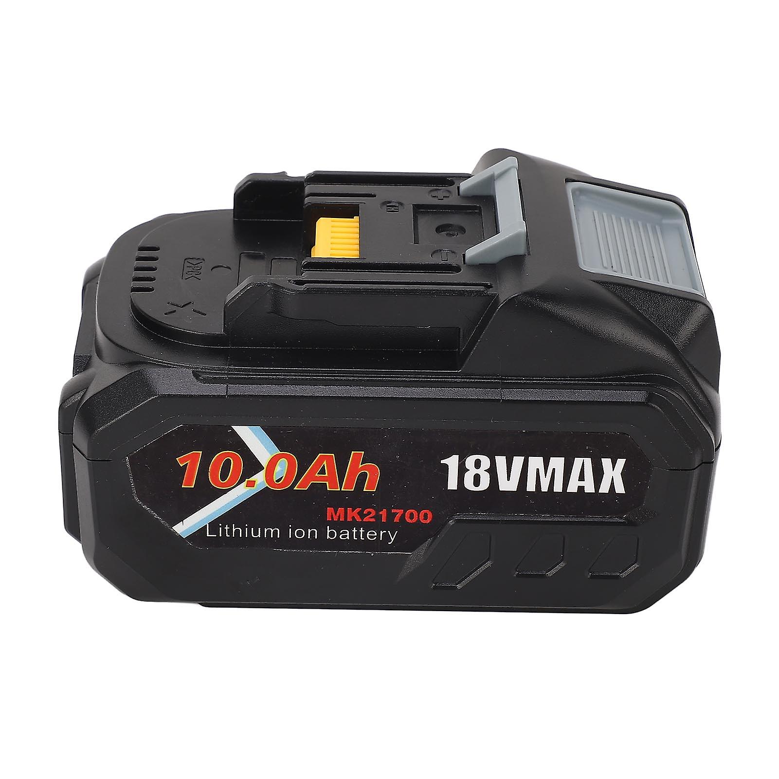 18V 10.0Ah Power Tool Battery, 21700 Battery Lithium-Ion Replacement Battery Electric Tool Battery Cordless Tool Power Battery Replacement BL1850