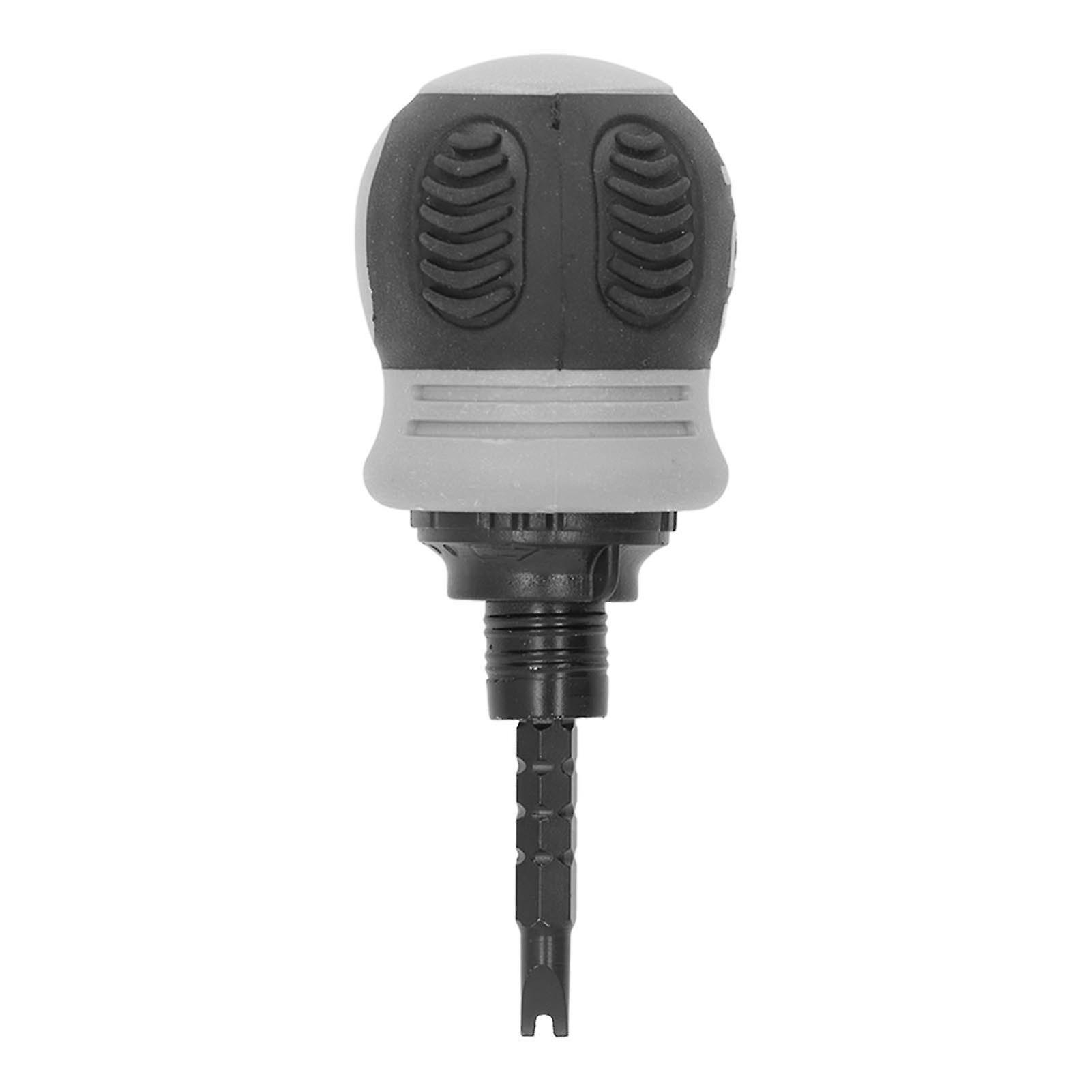 12 in 1 Ratchet Screwdriver Multifunctional Self Locking Driver with Double End Drill Bits