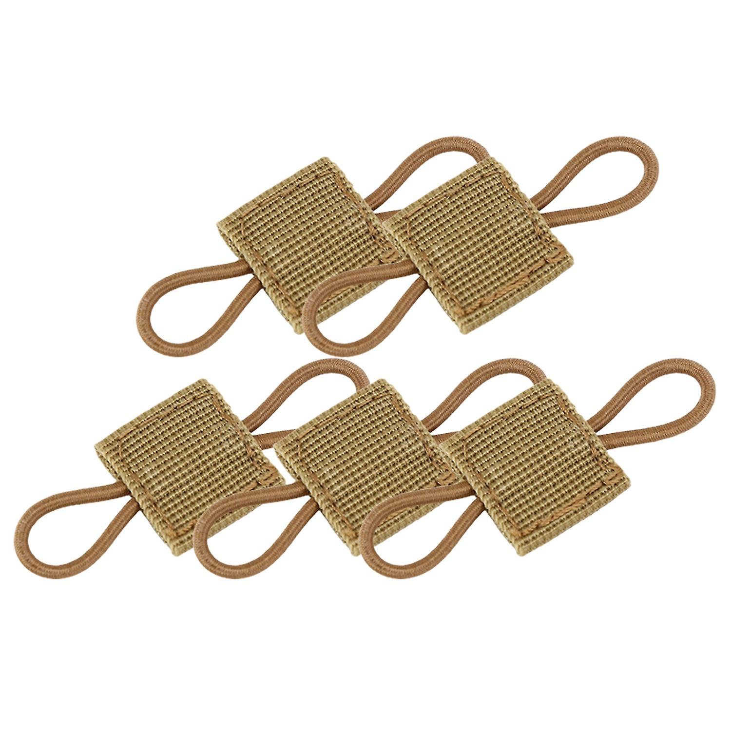 5Pcs Binding Buckle Non-slip High Elasticity Molle Design Strong Toughness Fixed Tactical Backpack