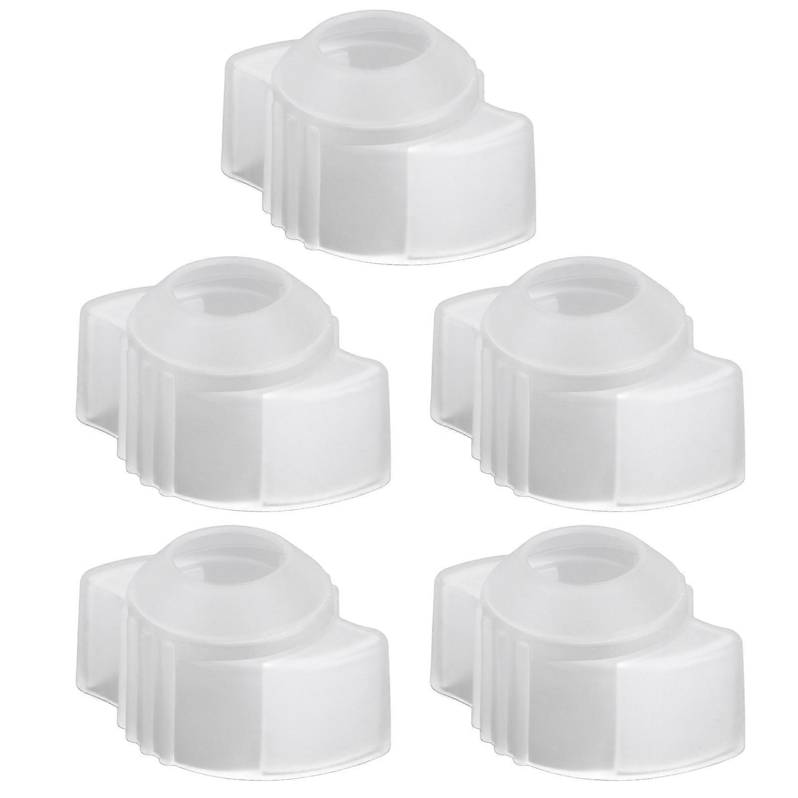 Lot de 5 housses de protection lumineuses pour poignée de porte, en silicone souple, pour la sécurité des enfants, pour la maison