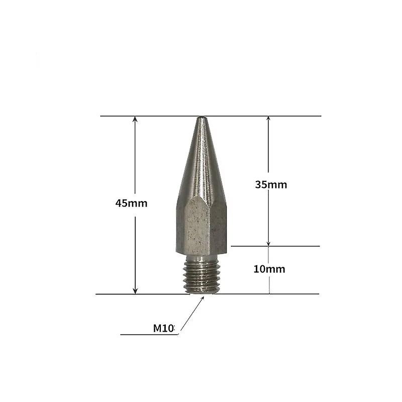 High Quality Durable Pole Prisms M10 M8 Detectors Point 1/4\\\\\\\\\\\\\\\\" Female Thread Accessories Replacement Spare Parts~4525