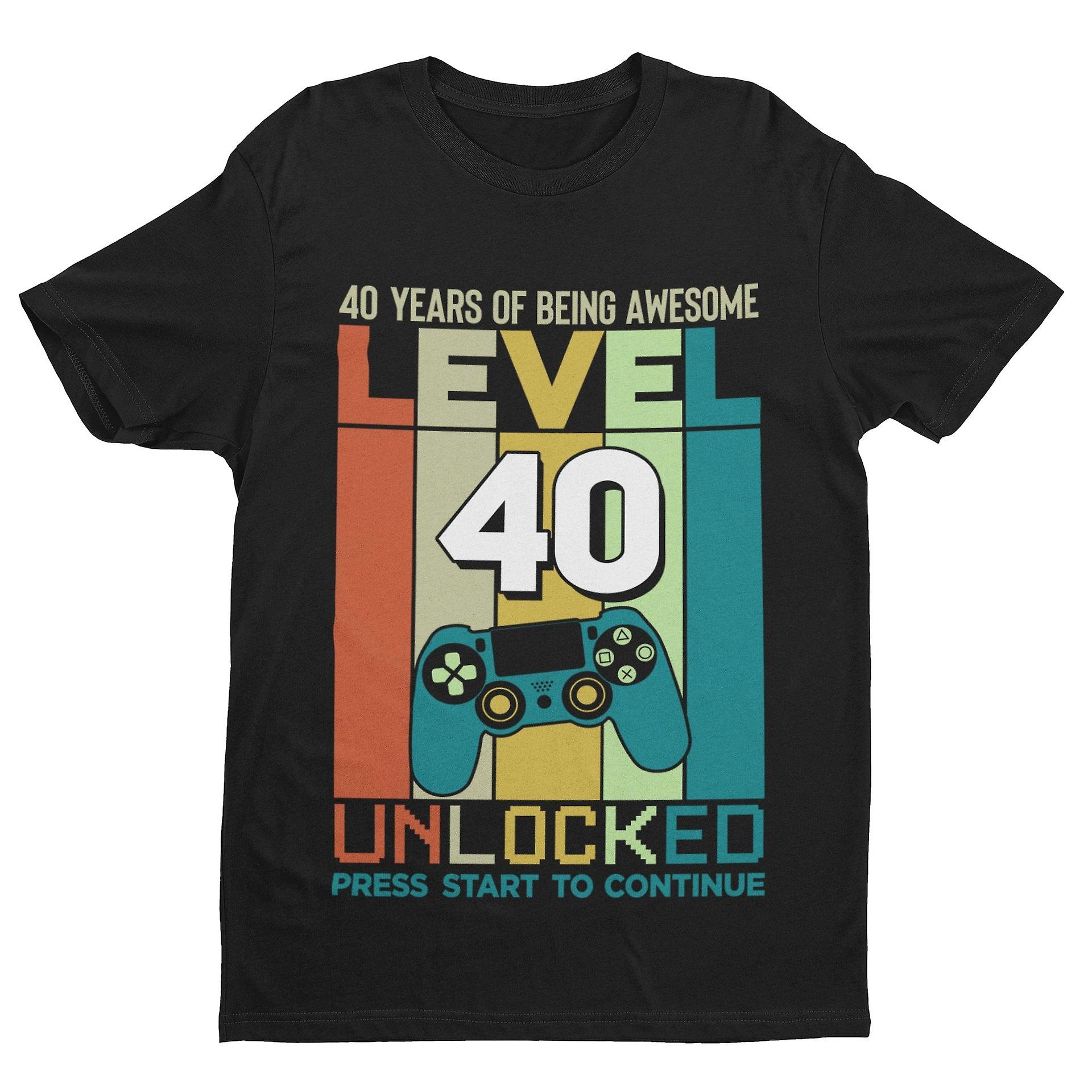 40th Birthday Gifts Cool Gamer Party 40 Yr Year Old 1977