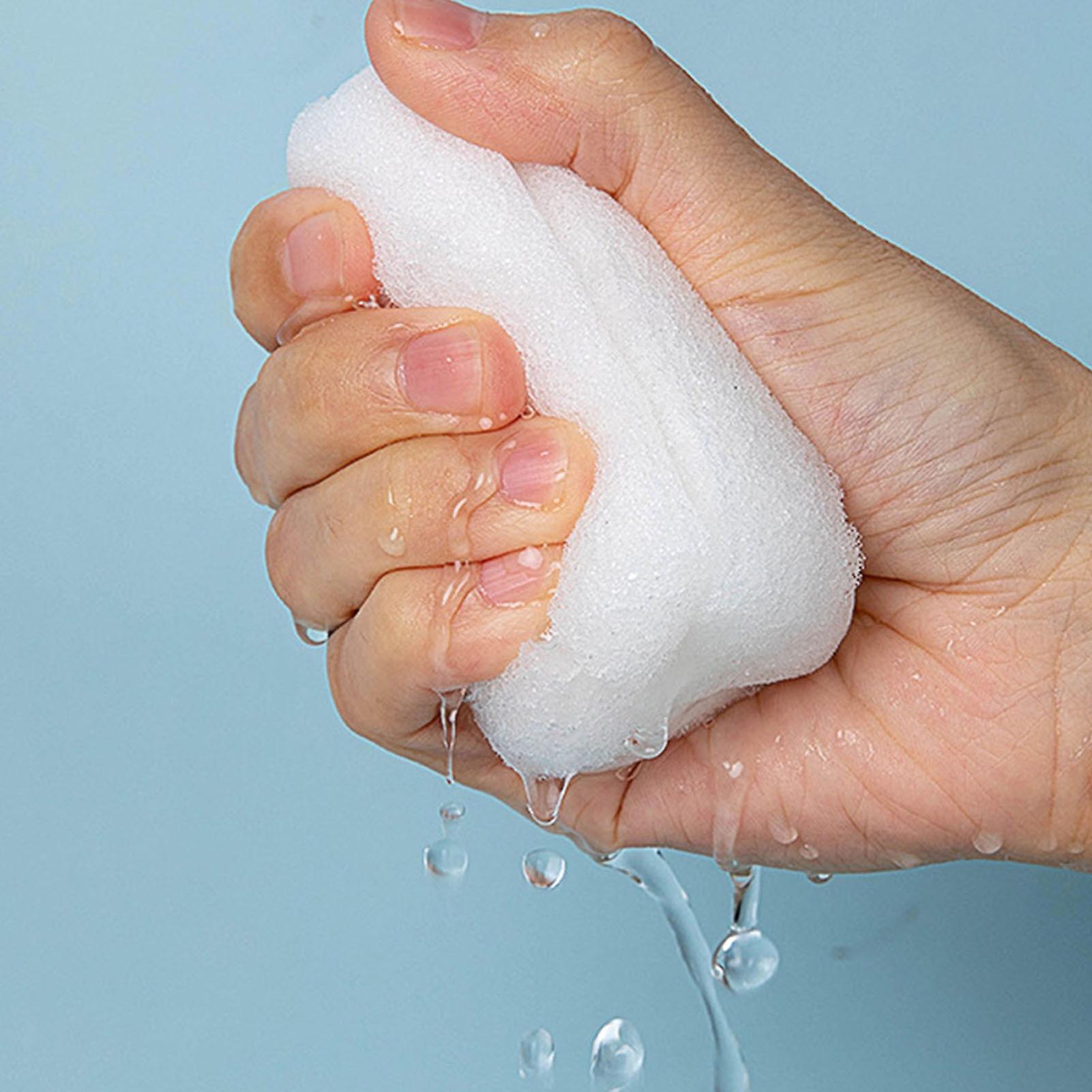 Long Handle Sponge Bottle Brush 360° Cleaning Elastic Flexible Hanging Hole Design Soft Sponge Bottle Cleaning BrushGreen 