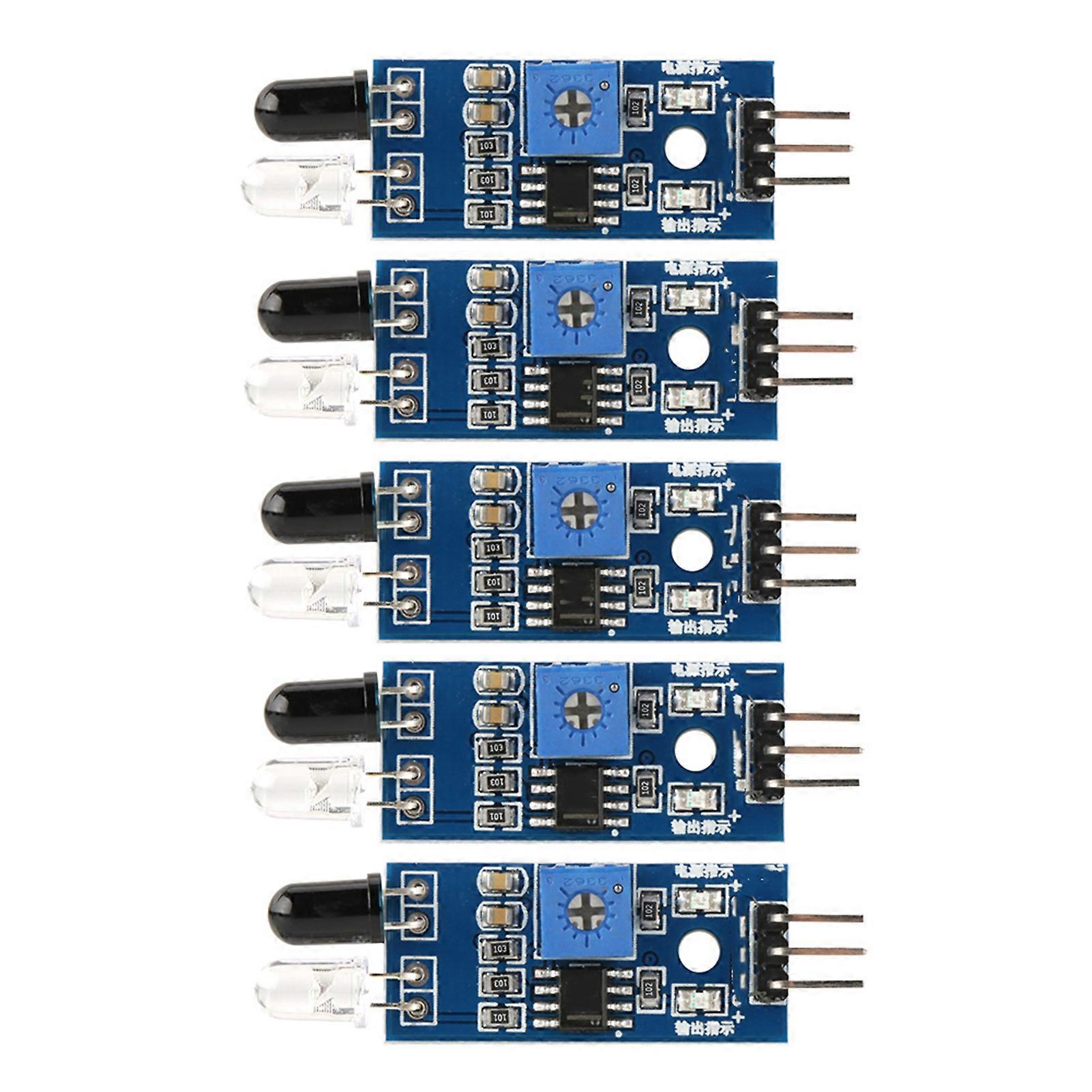 5pcs  IR Infrared Obstacle Avoidance Sensor Module for Smart Car Robot