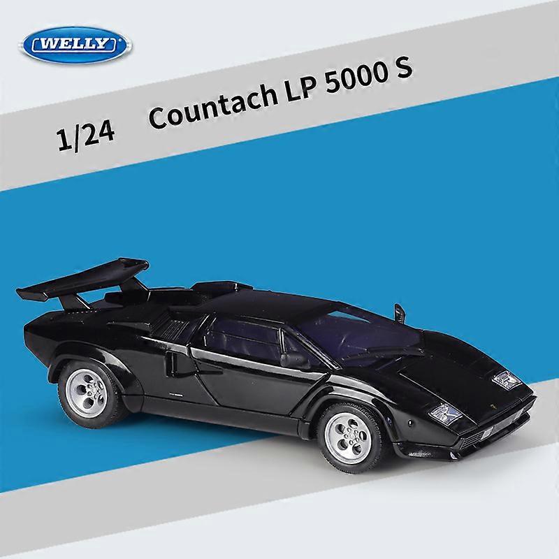 1:24 LP5000S Countach スーパーカー合金車モデルダイキャストおもちゃ車両車おもちゃ男の子誕生日プレゼントを集める