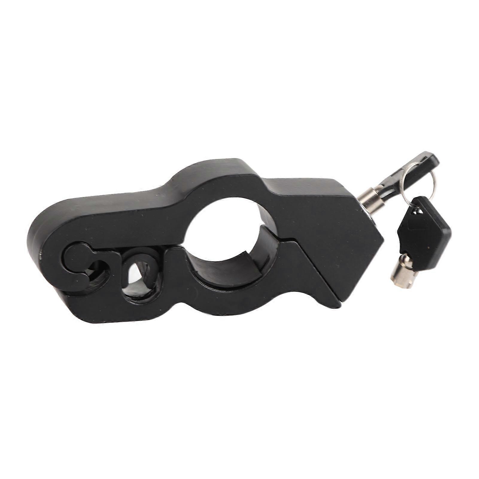 Black Anti Theft Motorcycle Handlebar Throttle Lock Aluminium Alloy Scooter Bike Throttle Lock