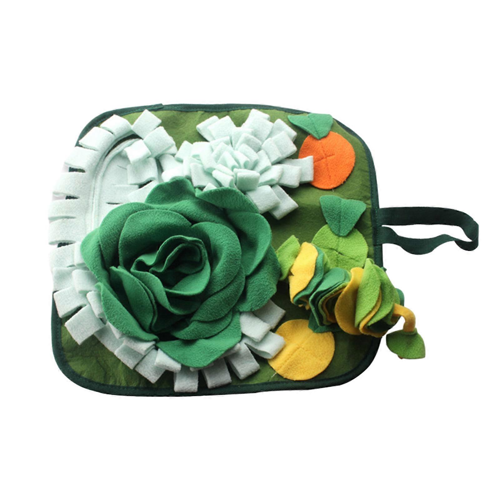 Pet Sniffing Pad Interactive Guinea Pigs Snuffle Mat Slow Feeding Rabbits Foraging Mat Small Pet Supplies