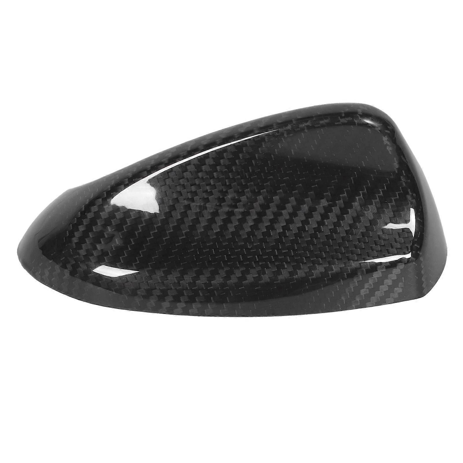 Cache antenne de voiture en fibre de carbone, finition aileron de requin, noir brillant, adapté à Alfa Romeo Giulia/Stelvio