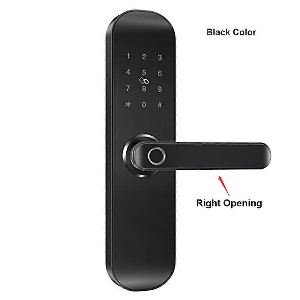 Tuya Smart Door Lock Digital Code Biometric Fingerprint Lock With Wifi Smart Life App
