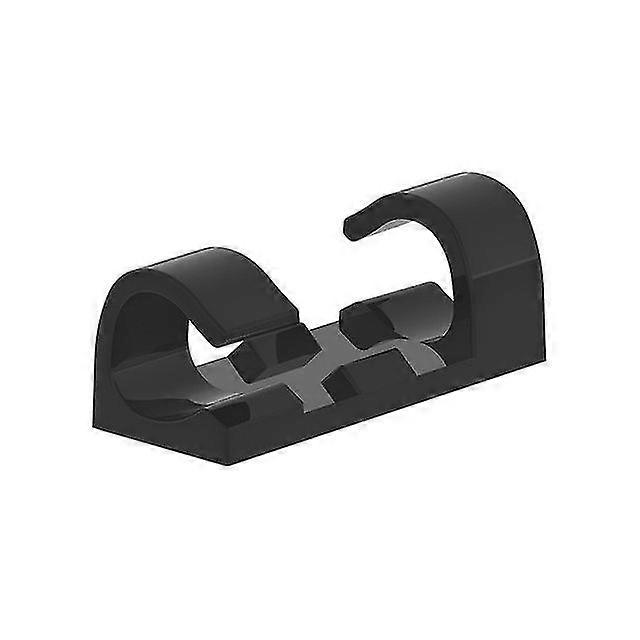20 Pack Self Adhesive Cable Clips for Desktop Cable Holder, Black