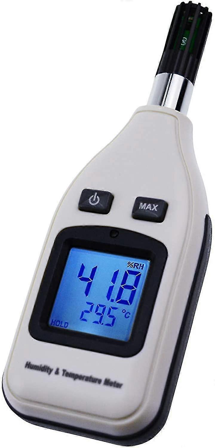Handheld Digital Humidity & Temperature Meter 0~100% Rh/ -30~70c (-22~158f) Lcd Display Backlight