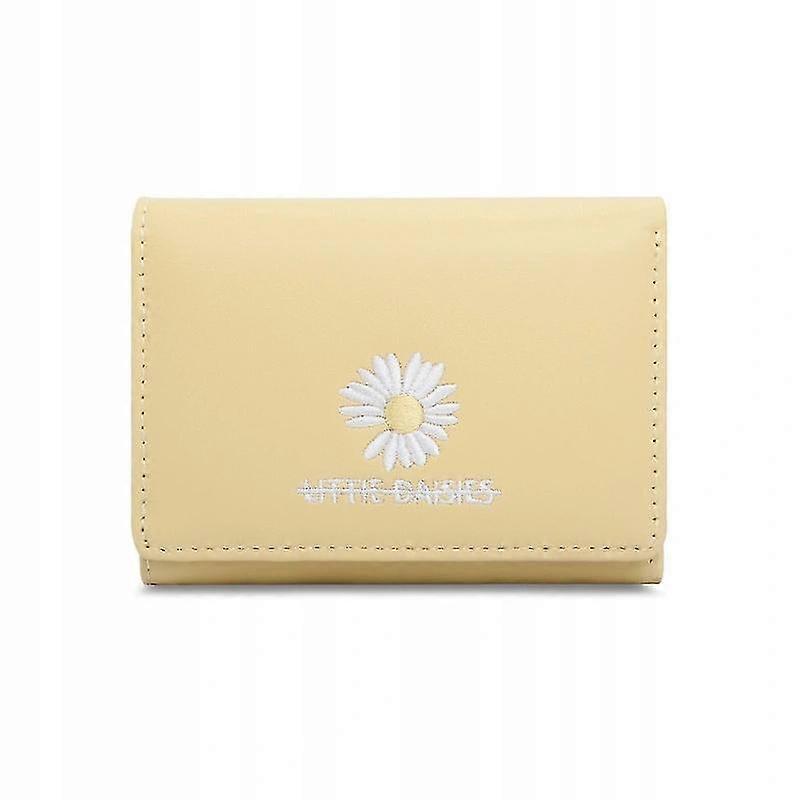 Daisy Pattern Mini Wallet